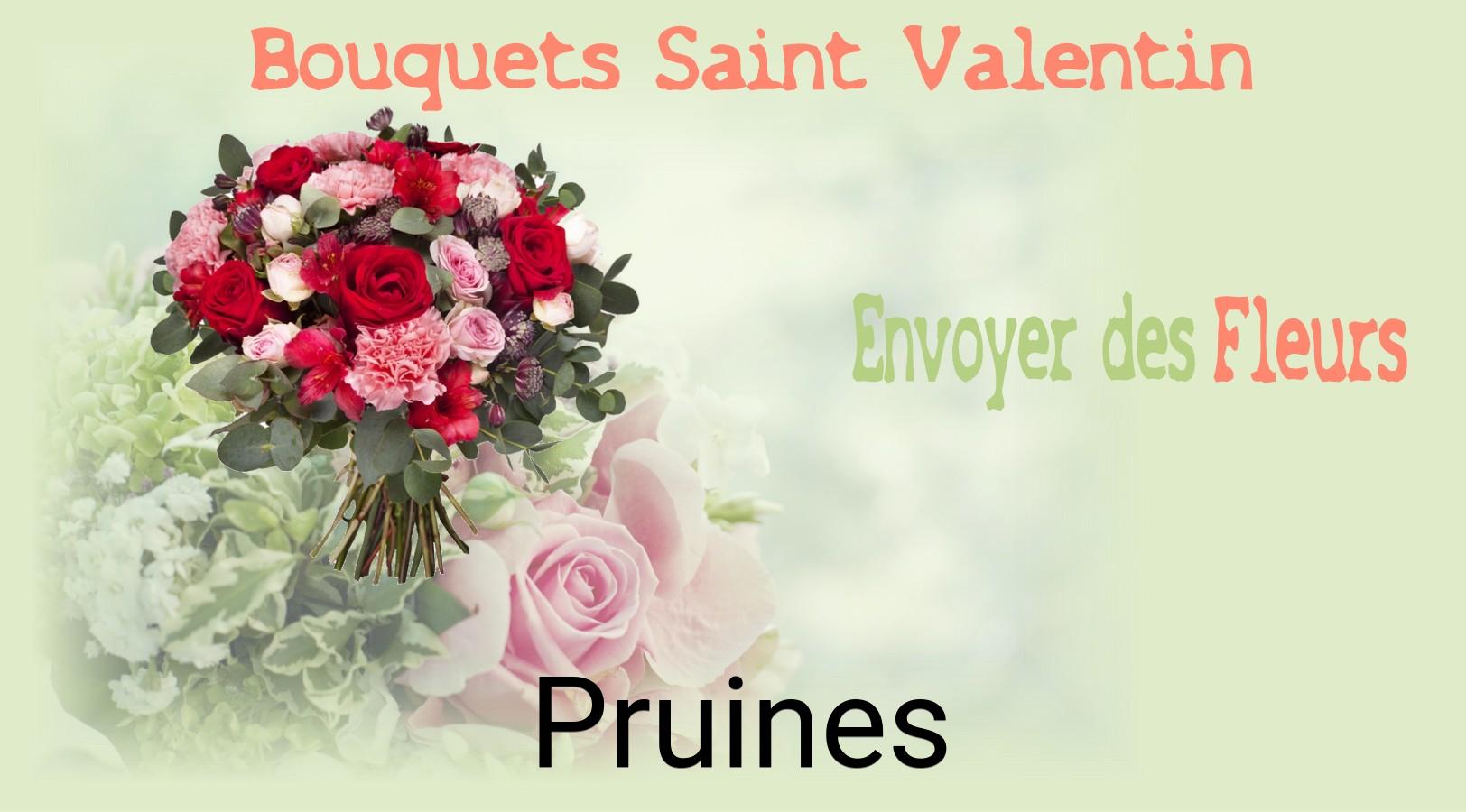 Roses de Saint-Valentin livrées à Pruines